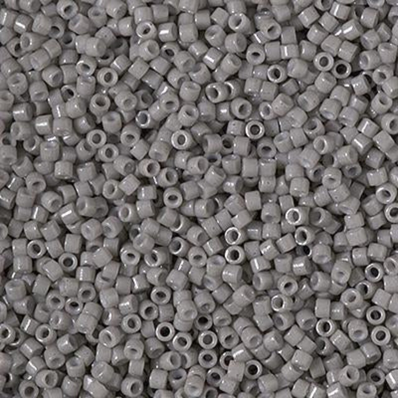Miyuki Delica Bead 11/0, DB2367, Duracoat Opaque Dyed Seal Gray, 5 grams